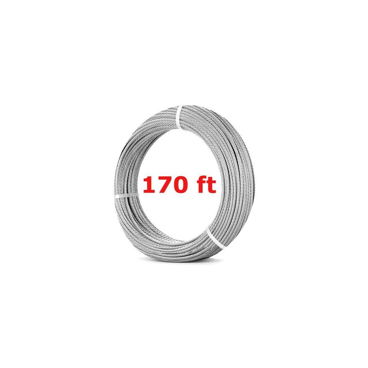 1 8 Stainless Steel Cable For Railing Kit 170ft 52m6 Rebates - RebateKey