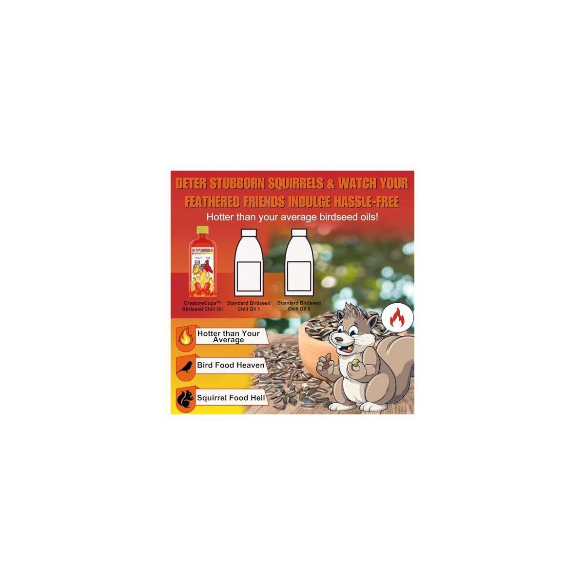 Creaturecops Hot Pepper Birdseed Oil Rebate - RebateKey