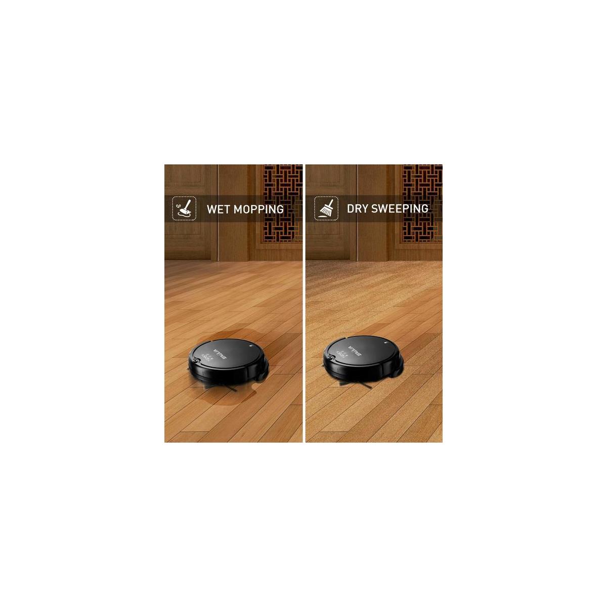 Baulia Rvc813 Robot Cleaner For Carpets Wood Floors Wi Fi Enabled Connects Cashback - RebateKey