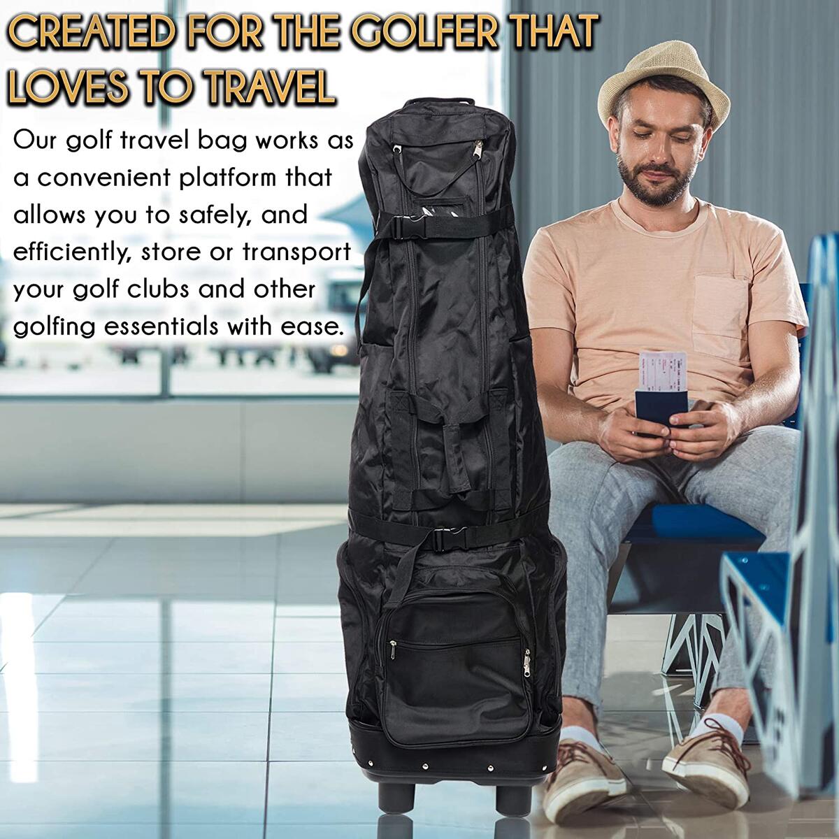 Golf Travel Bags For Airlines With Wheels Cashback Rebate - RebateKey