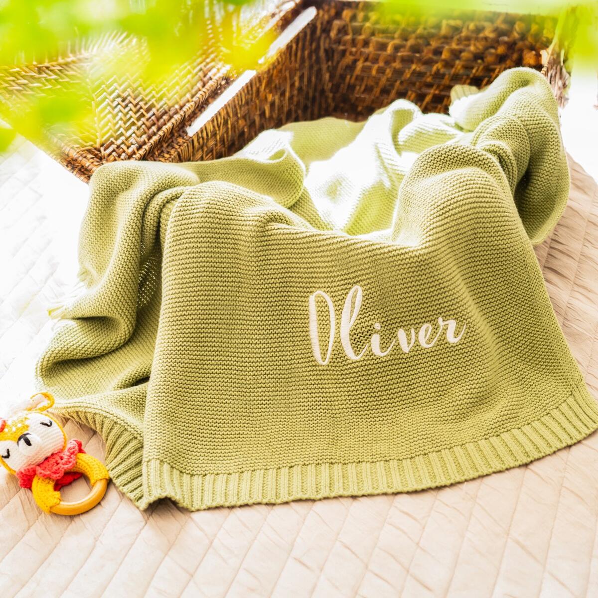 Embriodered Baby Blanket Cashback Rebate - RebateKey