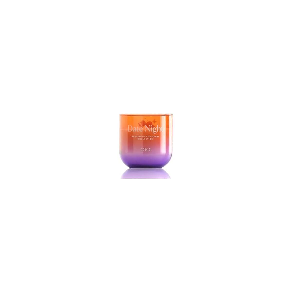 OJO Date Night Scented 2 Wick 8.75 oz Jar Candle with Enchanted Essence, Fruity, Floral Notes | Over 42-Hour Long-Lasting Burn | Premium Blend Wax, Home Fragrance and Gift for Special Days