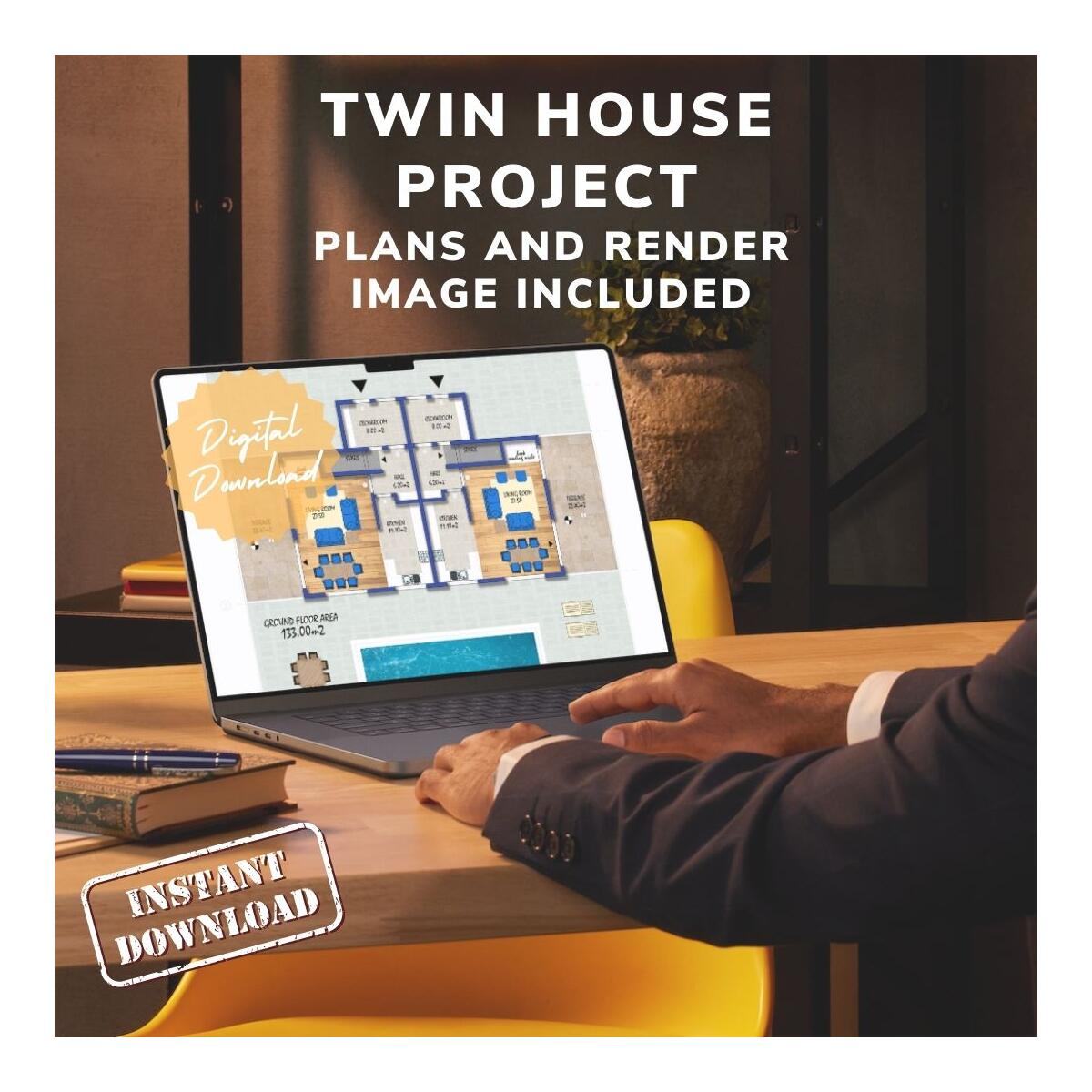 4 Bedroom Duplex Twin House Blueprints Rebates - RebateKey