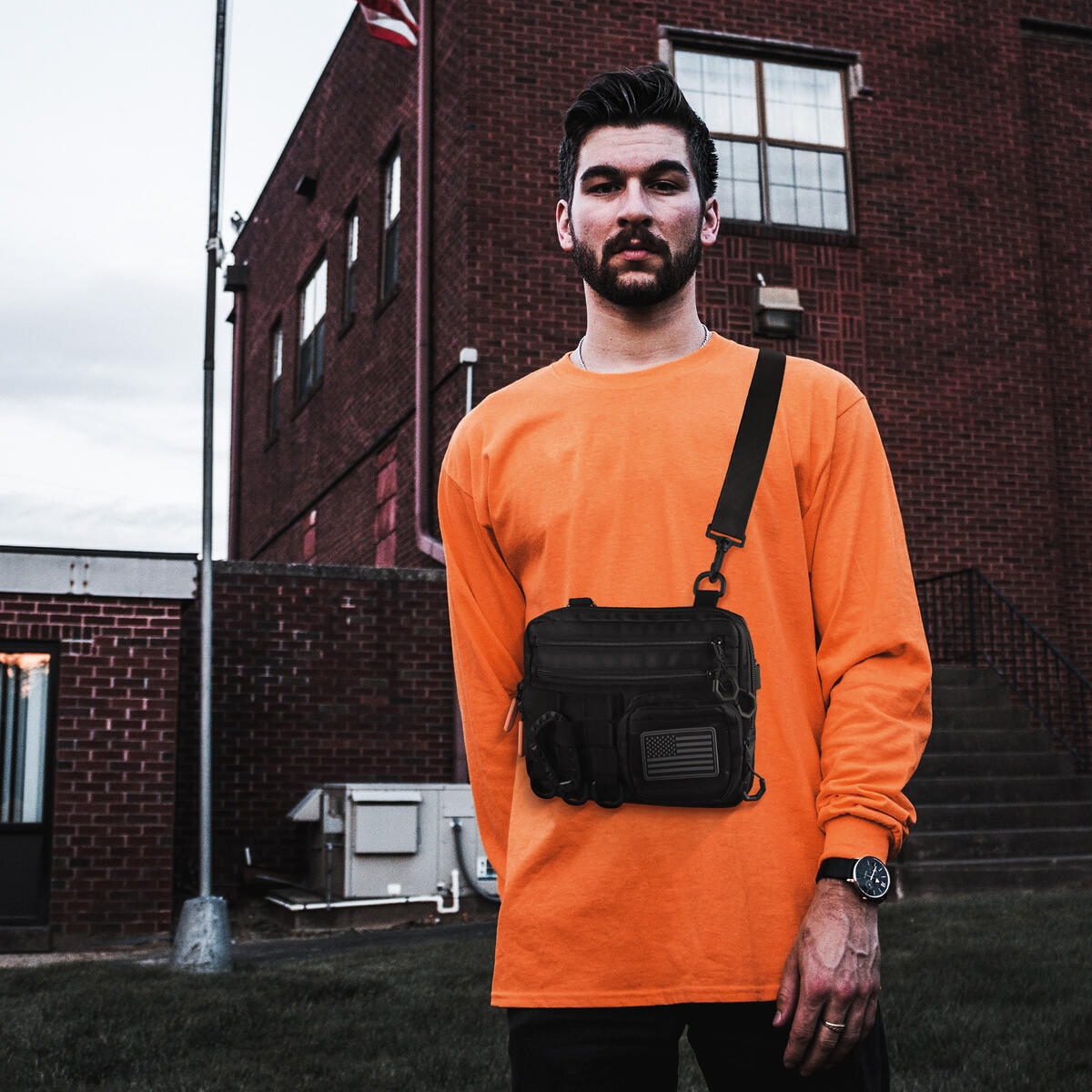 tactical messenger bag amazon