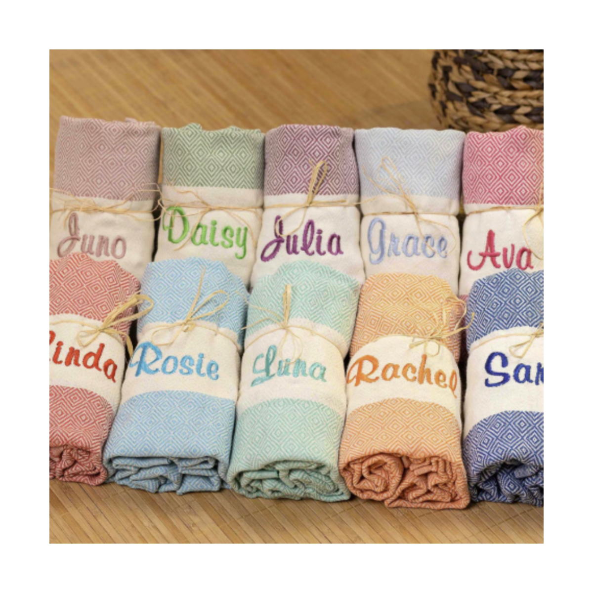 Personalized Beach Towel | Custom Girls Trip Towel, Bachelorette & Bridal Party Gifts, 70x40" Unique Towel for Christmas