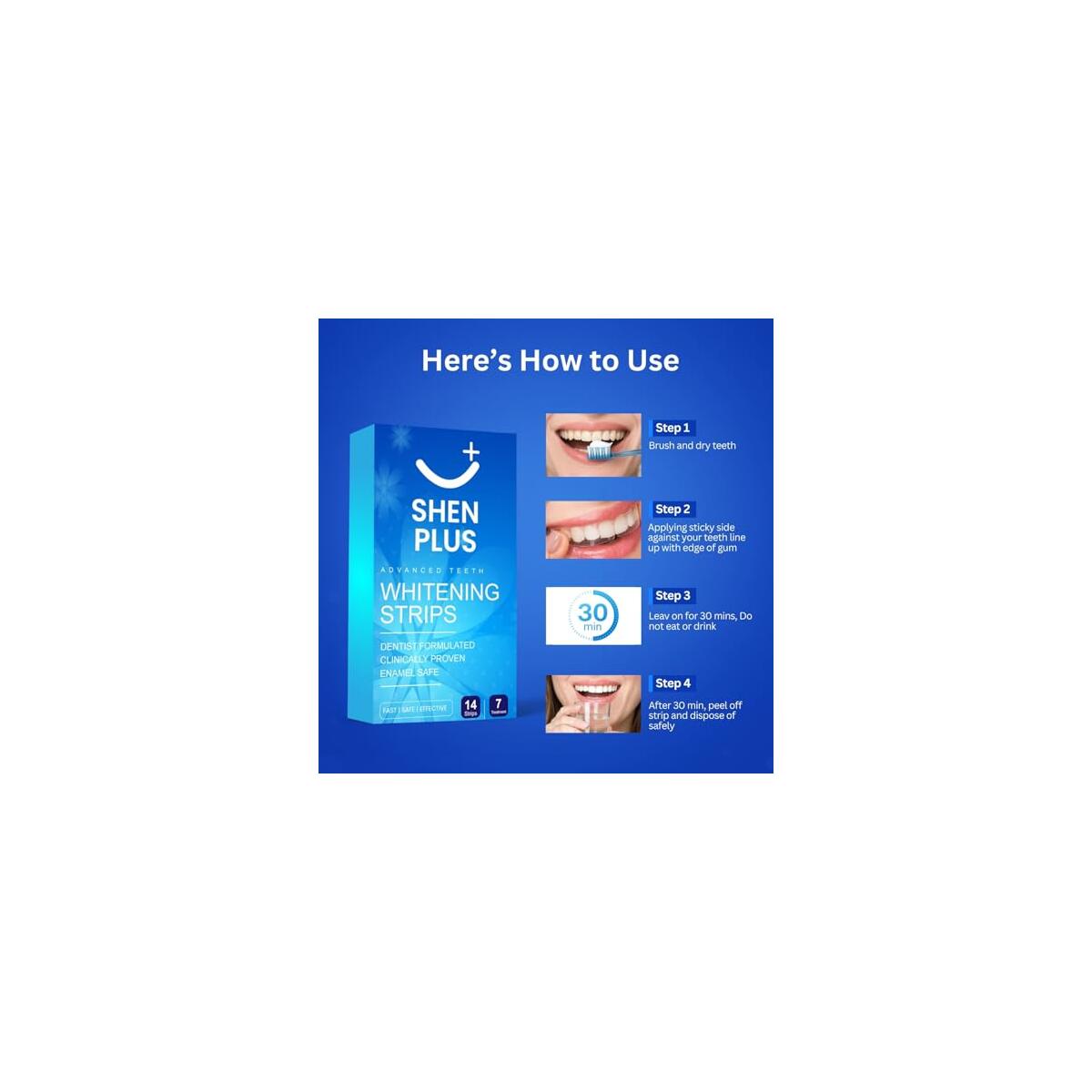 Teeth Whitening Strips 16 Cashback - RebateKey