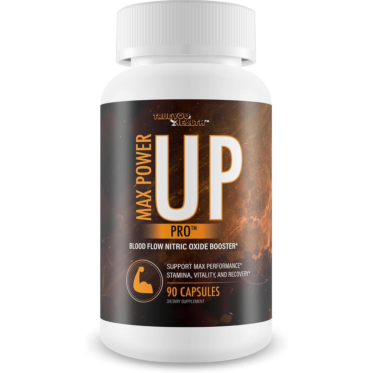 Max Power Up Pro - Blood Flow Nitric Oxide Booster Power Up Male Supplement