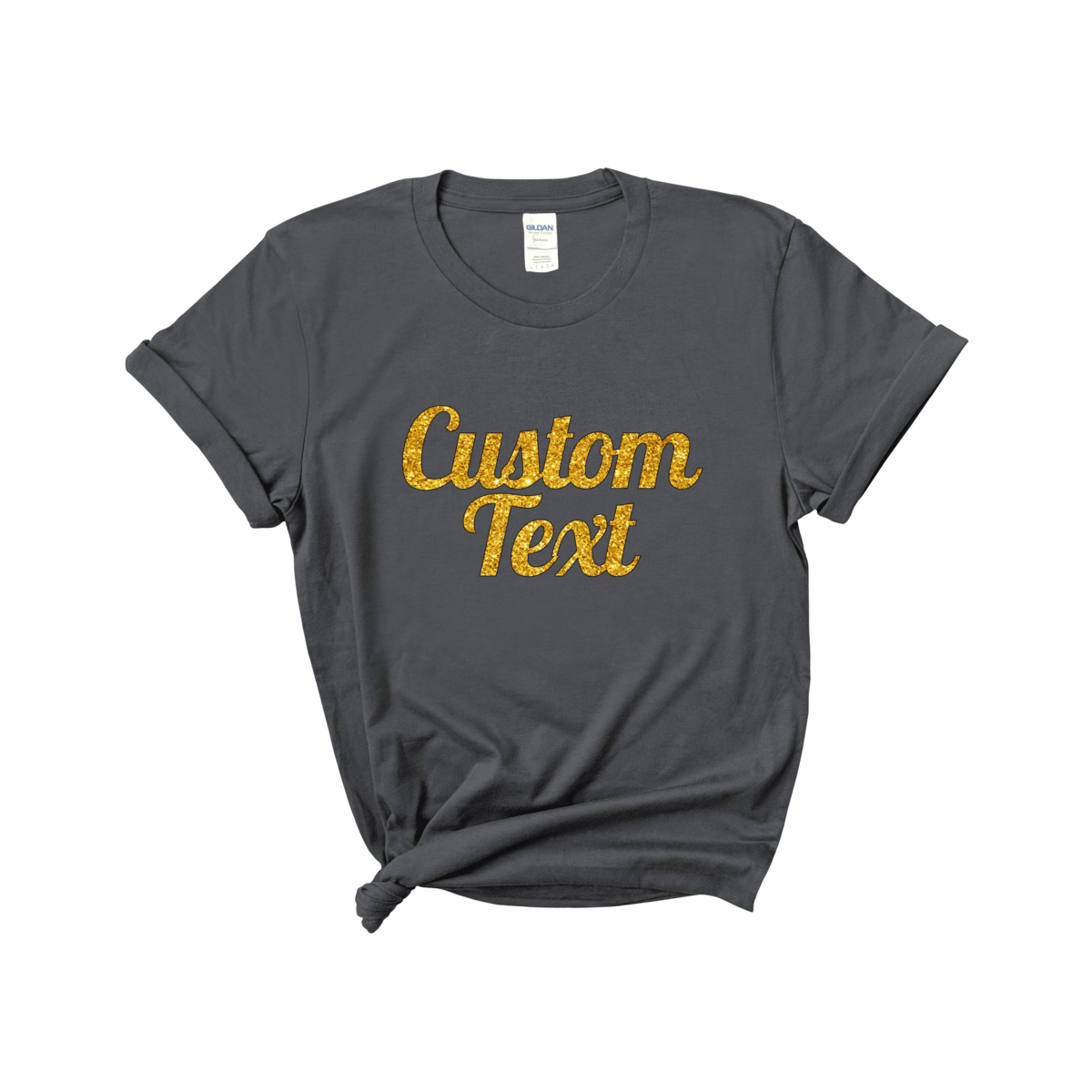 Custom Glitter Text Shirt 1 Cashback - RebateKey