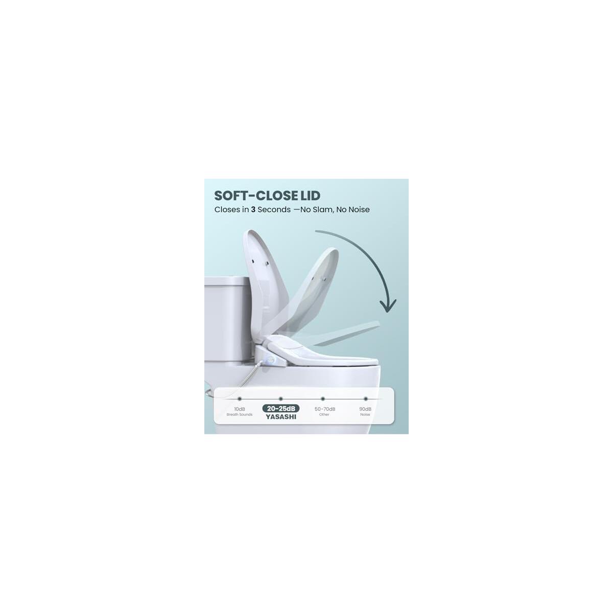 Electric Bidet Toilet Seat Elongated Cashback - RebateKey