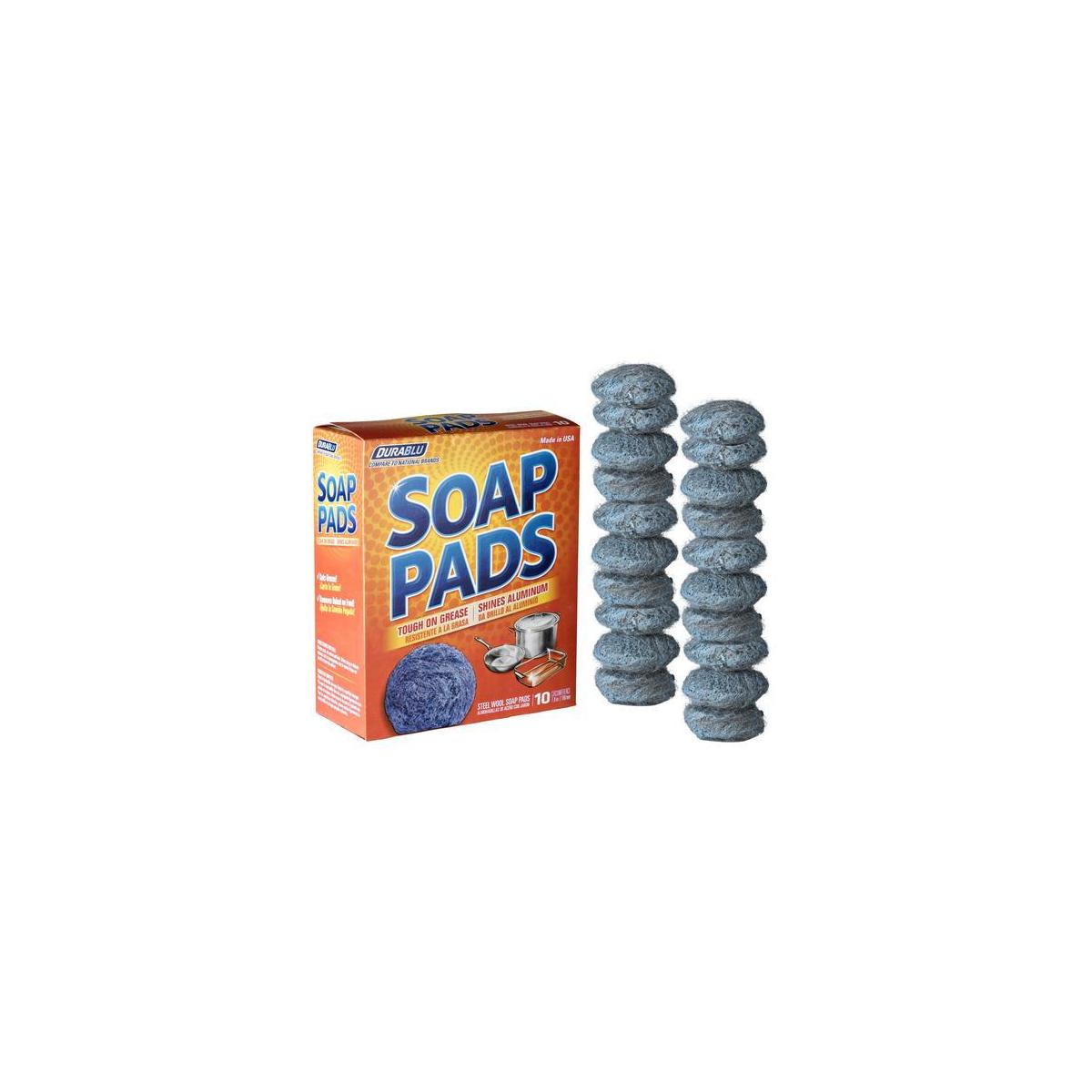 Steel Wool Soap Pads 20 Per Pack Metal Scouring Cooktop Cleaning Pads1 Rebates - RebateKey