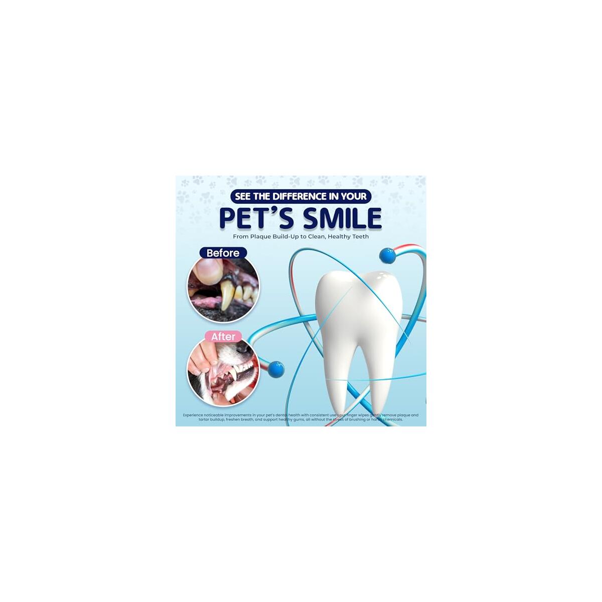 Pet Teeth Cleaning Wipes For Dogs Cats Cashback Rebate - RebateKey