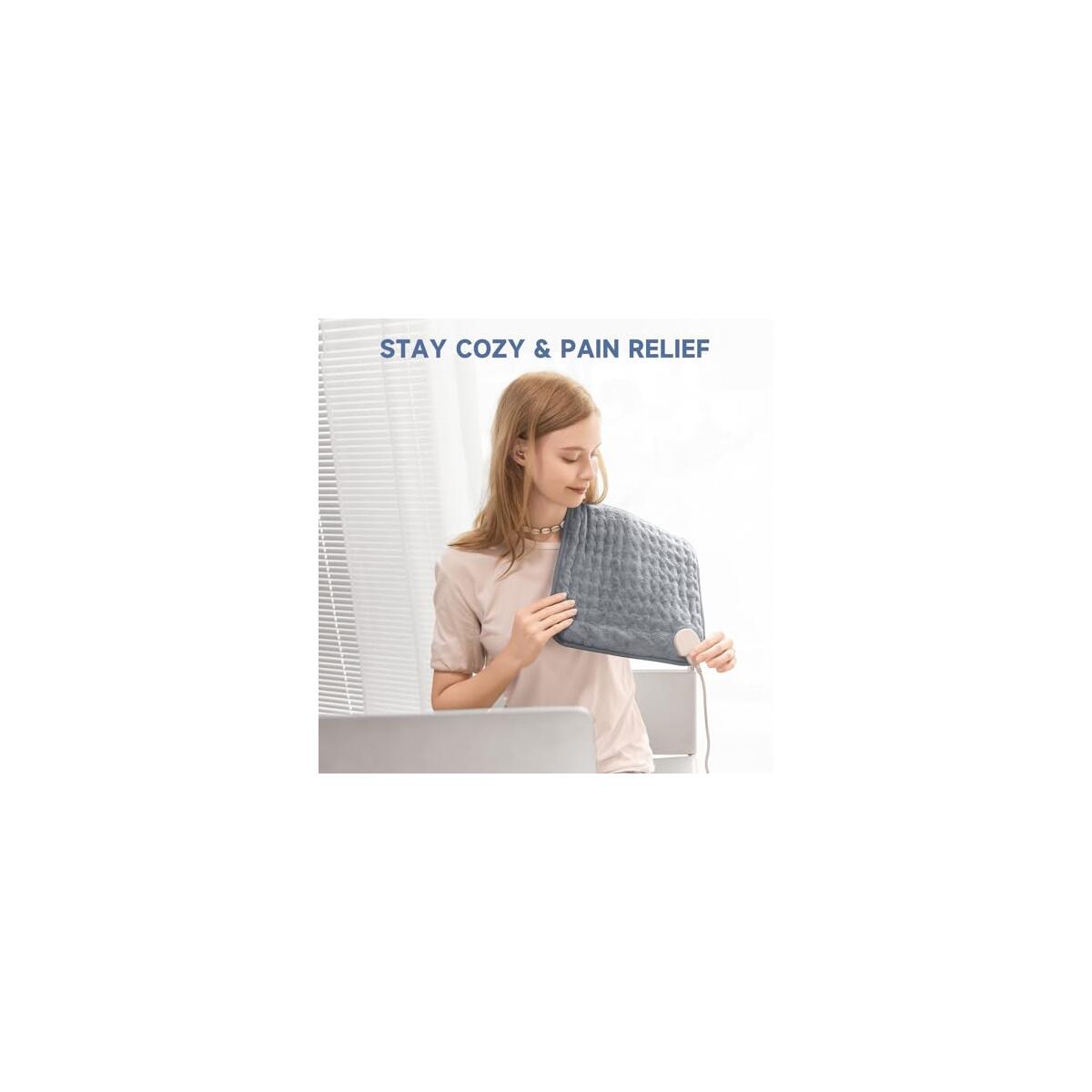 Heating Pad For Back Neck And Shoulder Pain Cash Back - RebateKey