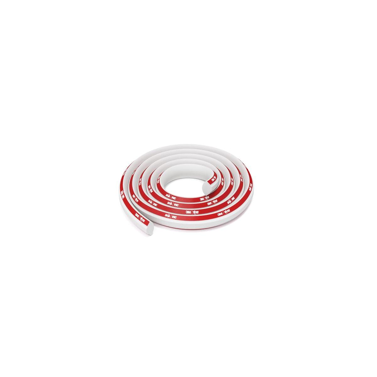 Self-Adhesive 3М Flexible Molding Trim - Easy to Install, Water-Resistant PVC Trim for Floor, Windows, Doors, and Corners