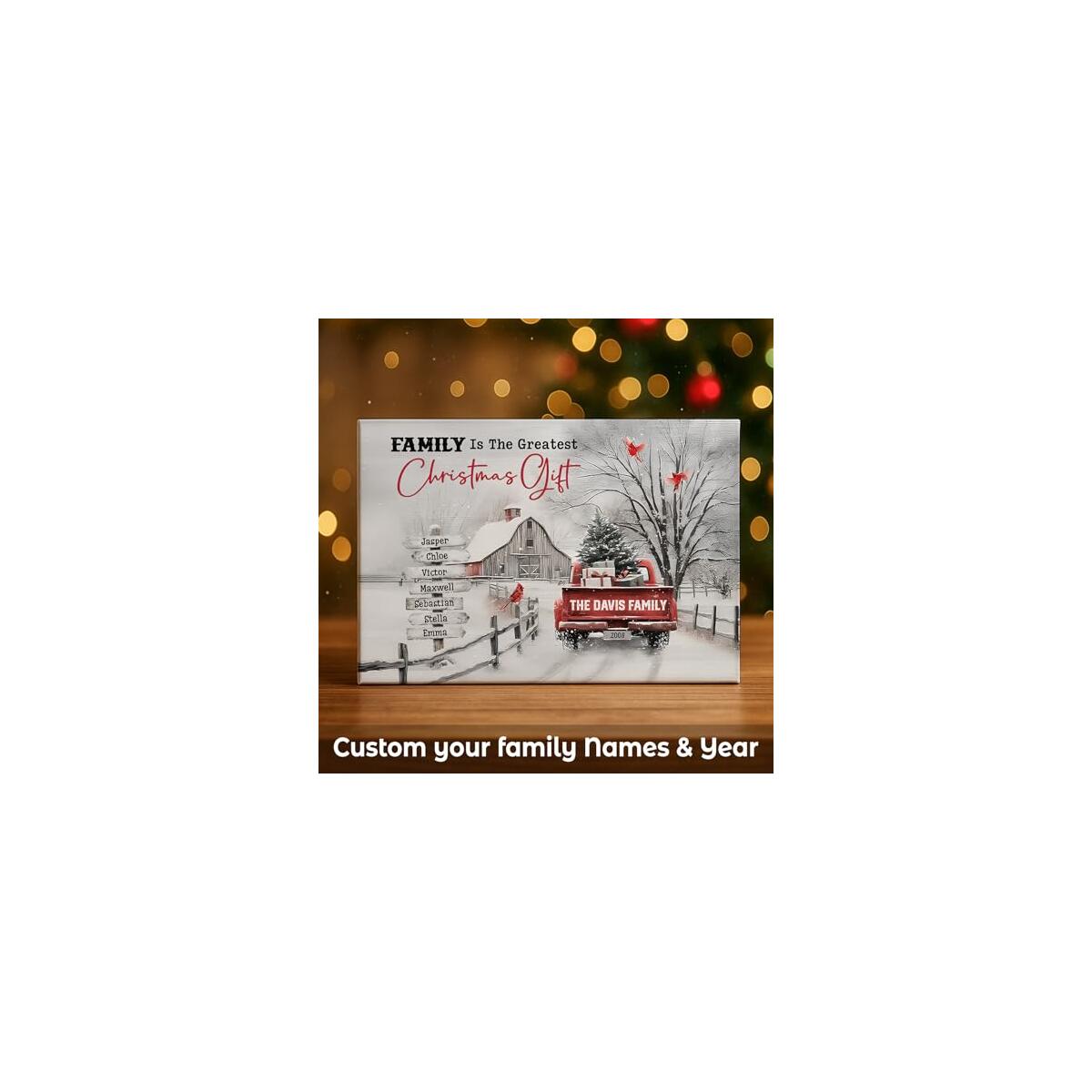 Personalized Christmas Canvas Cash Back - RebateKey