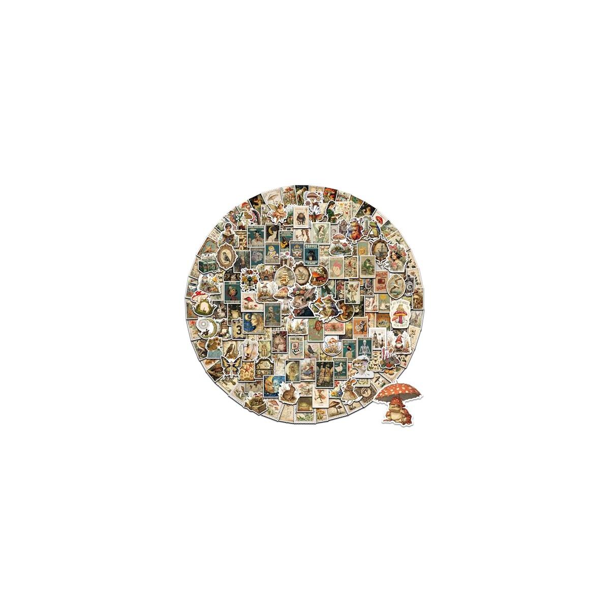 300 Pcs Vintage Stickers 2 Cashback Rebates - RebateKey
