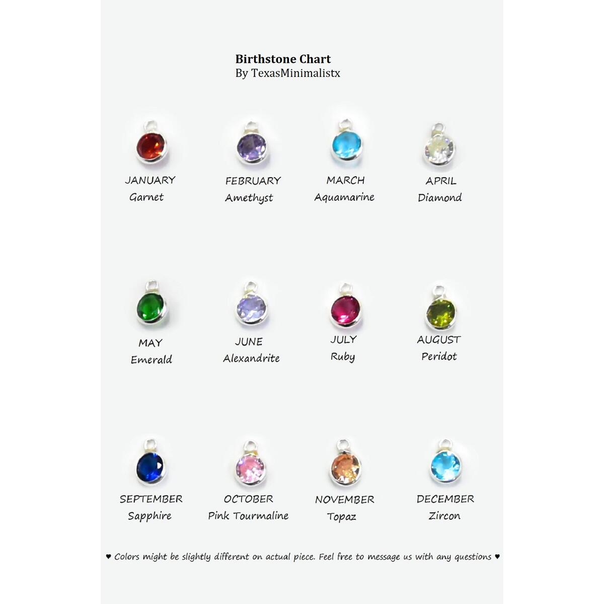 Gold Birthstone Necklace Cash Back - RebateKey