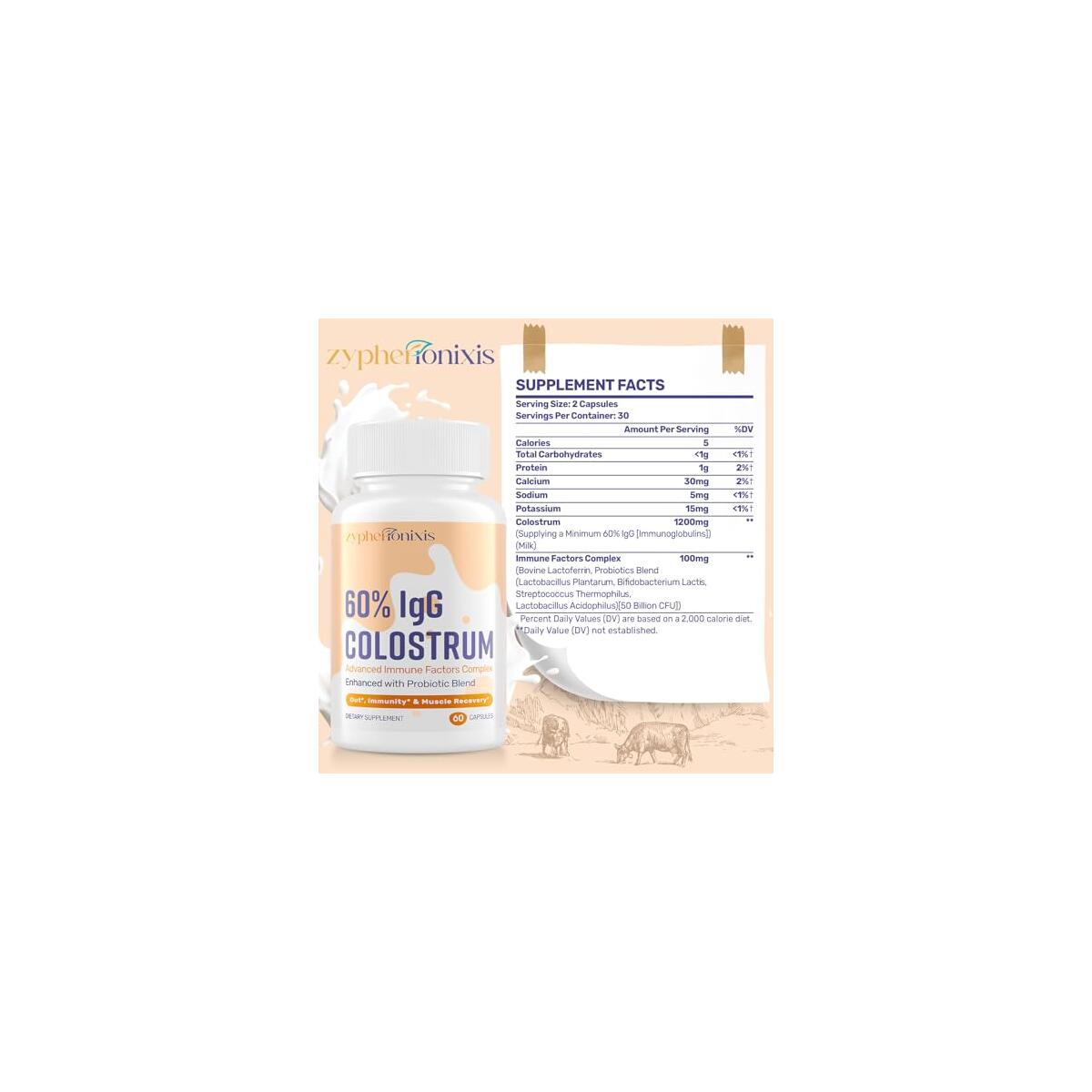 Bovine Colostrum Supplement Capsules Rebate - RebateKey