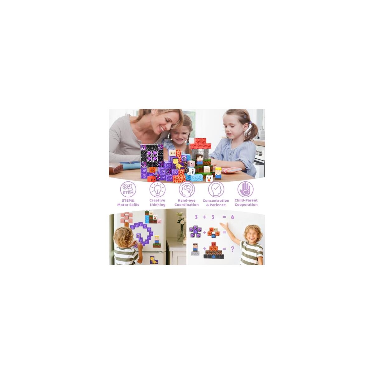 150 Pcs Magnetic Blocks 2 Cashback - RebateKey