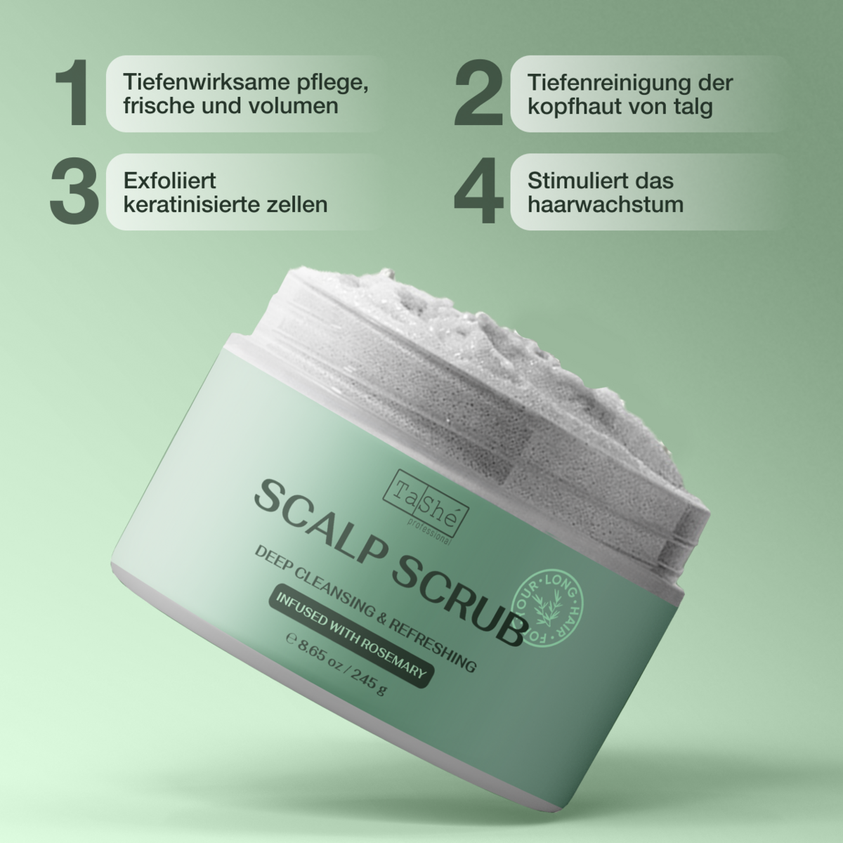 Naturales Rosmarin Kopfhautpeeling 245ml Rebates - RebateKey