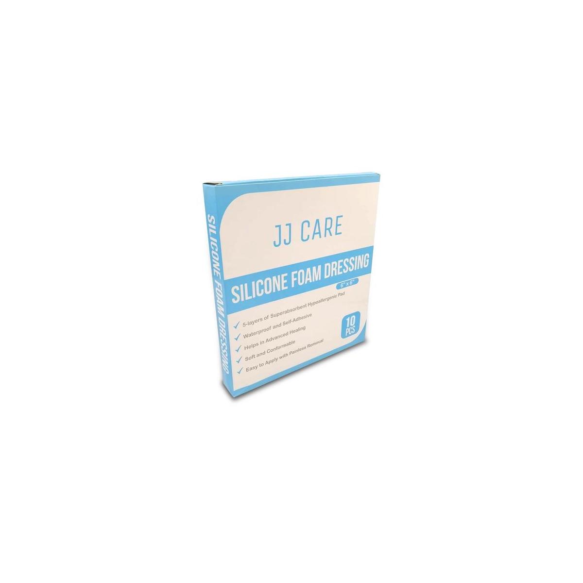 Pack Of 5 6x6 Inches Silicone Foam Dressing Sacral Foam Dressing Bordered Cash Back - RebateKey