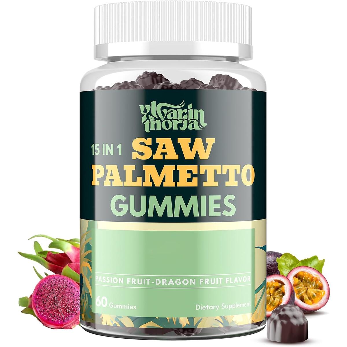 Saw Palmetto for Men &ndash; DHT Blocker, Supports Prostate Health, 60 Count