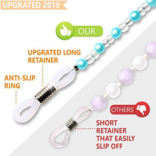 Eye Glasses String Holder Premium Beaded Eyeglass Holders Around Neck