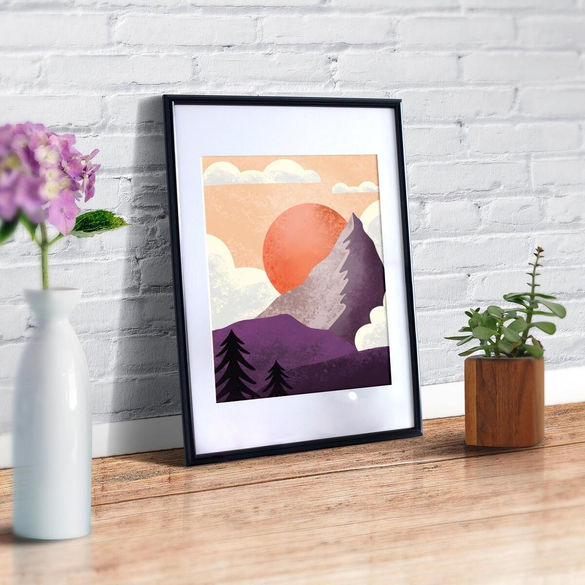 Mountains Printable Wall Cashback Rebate - RebateKey