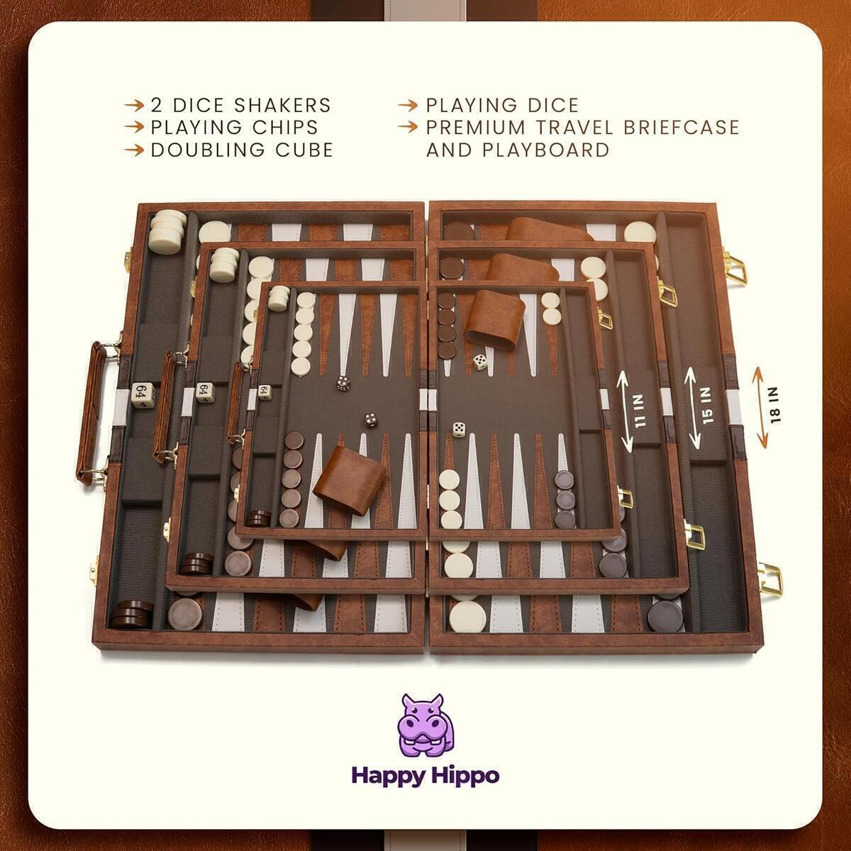 Deluxe Backgammon Game 11 Cashback Rebate - RebateKey