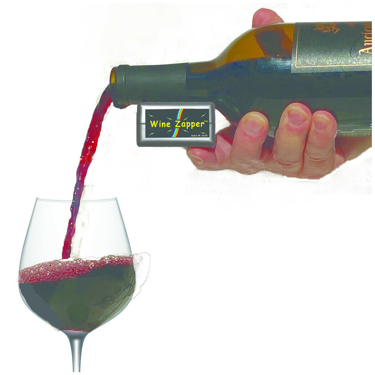 FUN PARTY GAME! Wine Zapper Health Magnet Structured Water Drinking Unique Gift