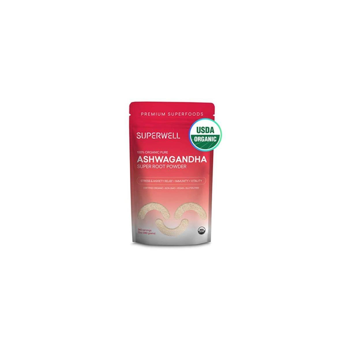 Superwell Ashwagandha Root Powder 100 Usda Organic 12 Ounces 340 Grams1 Rebates - RebateKey