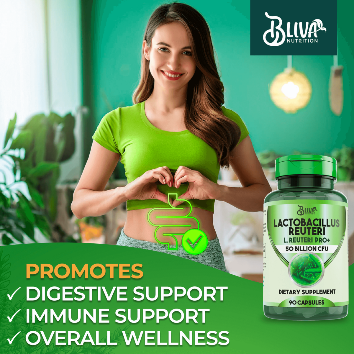 Lactobacillus Reuteri Probiotic Capsules 1 Rebates - RebateKey