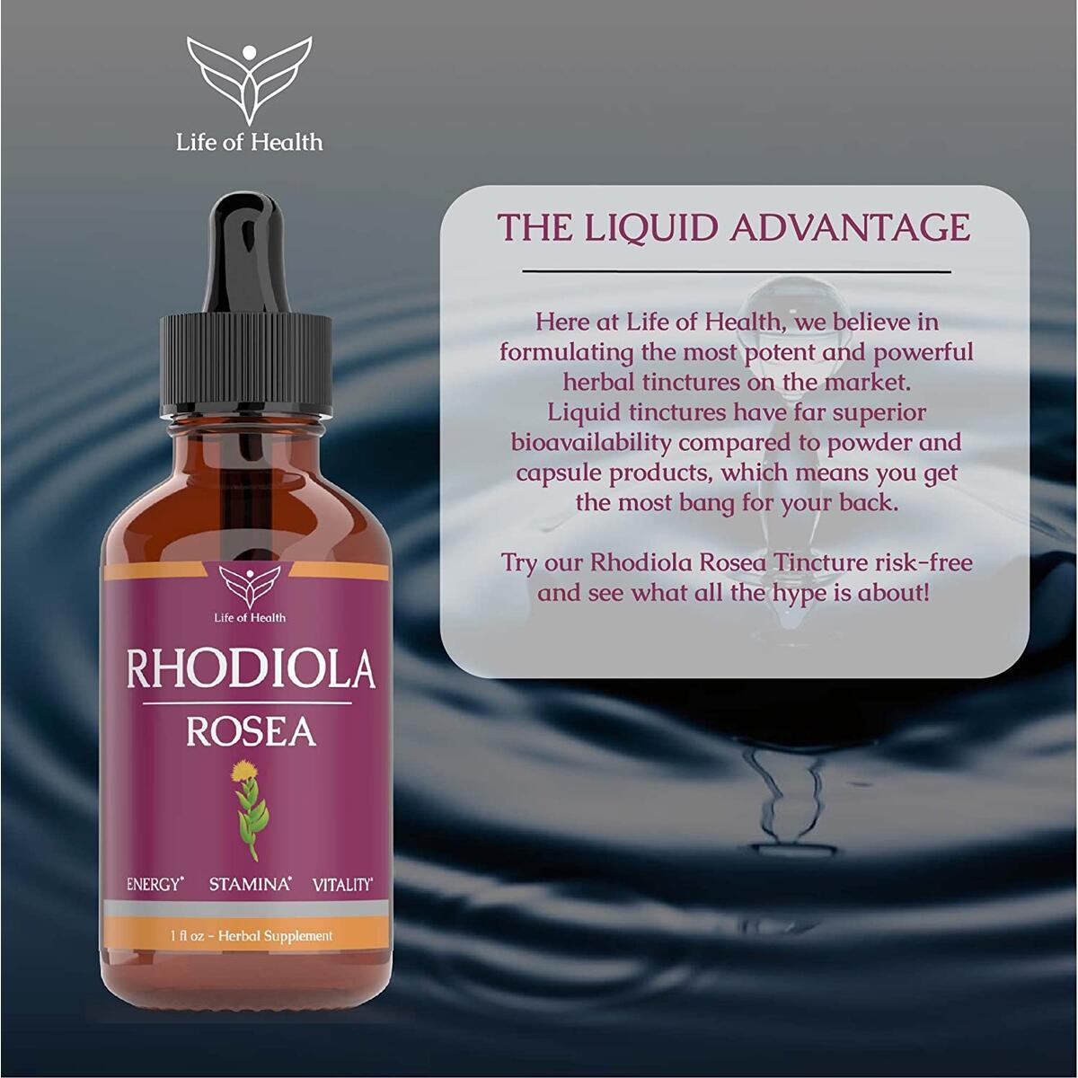 Rhodiola Rosea Tincture Cash Back - RebateKey