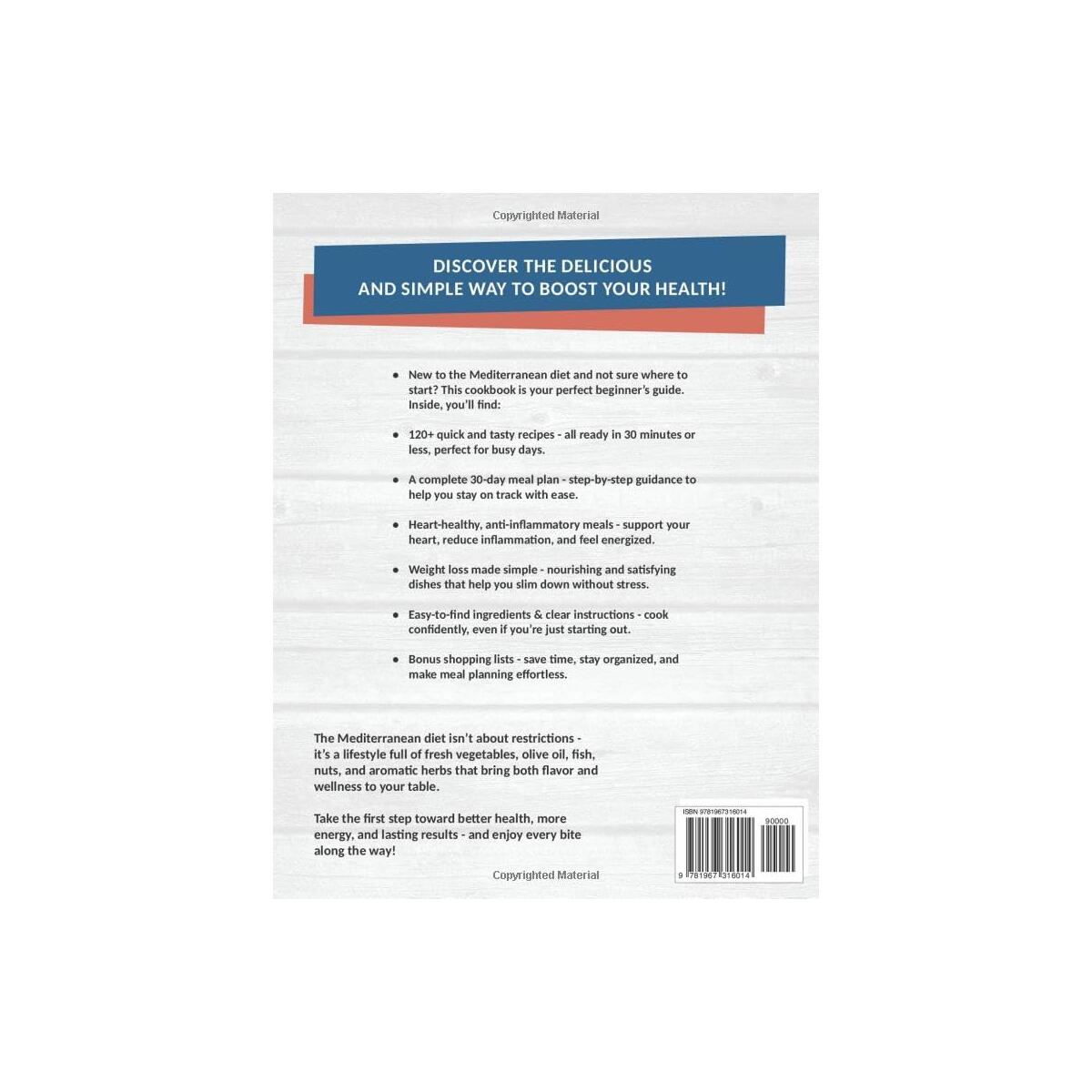 Mediterranean Diet Cookbook For Beginners Rebate - RebateKey