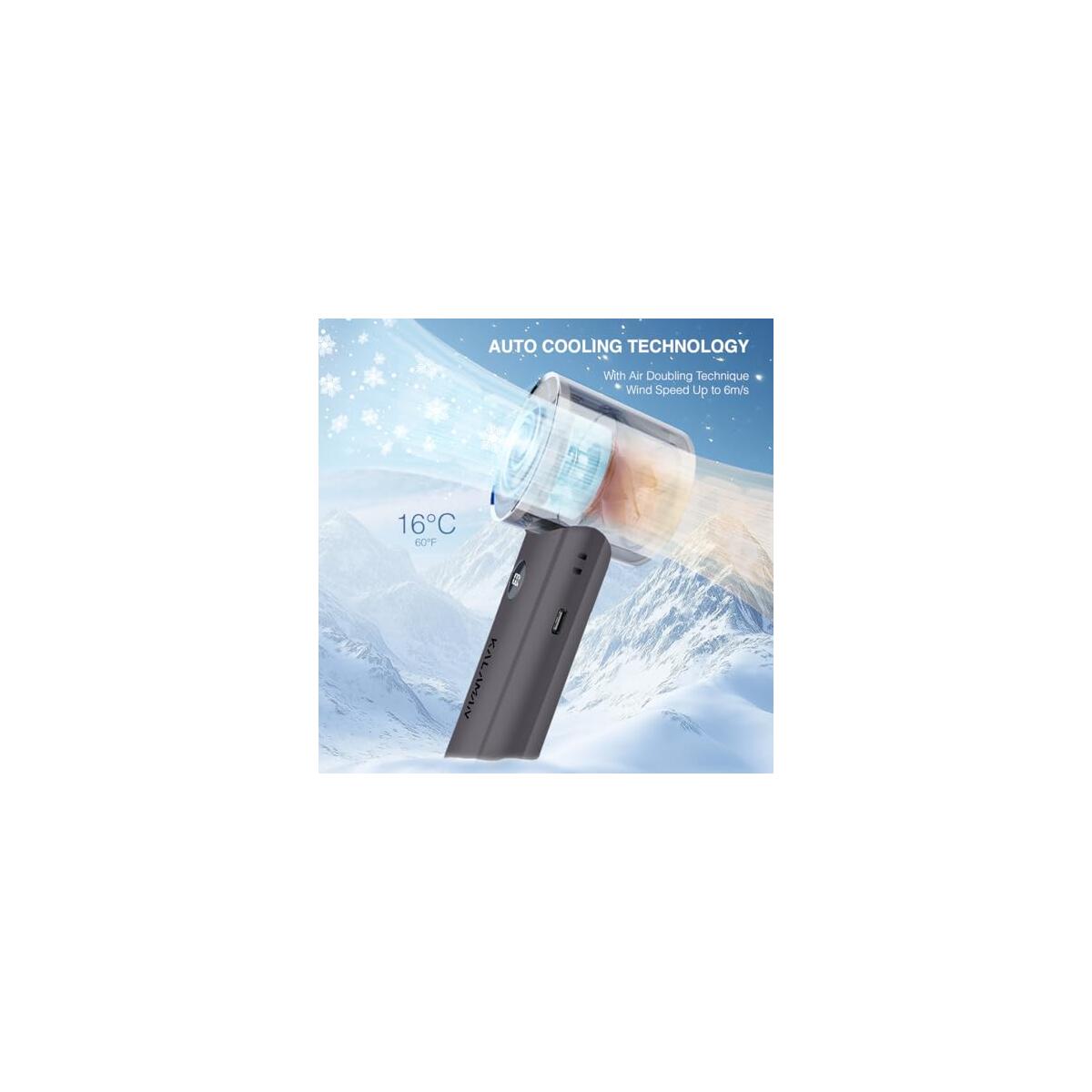 Handheld Portable Fan With Ice Cooler Cash Back - RebateKey