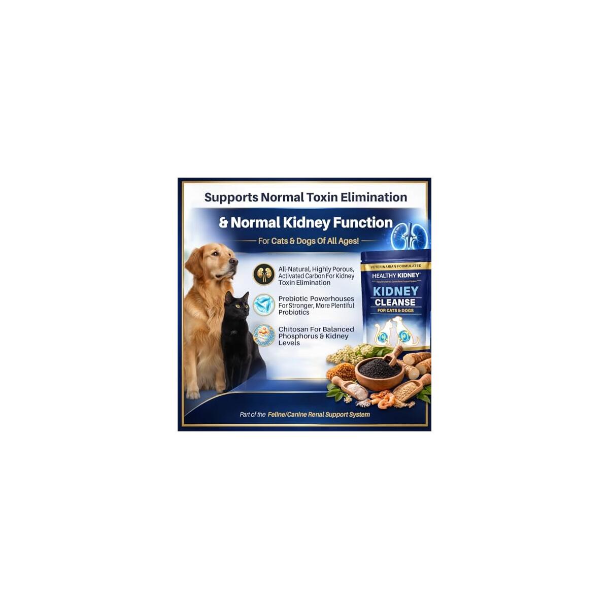 Kidney Cleanse For Cats Dogs Activated Charcoal Cashback - RebateKey