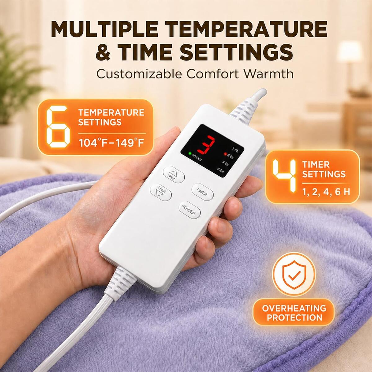 Electric Heating Pad For Back Pain Relief Rebate - RebateKey