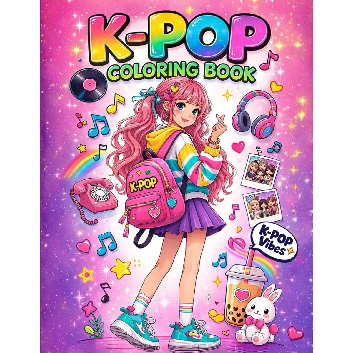 K-Pop Coloring Book