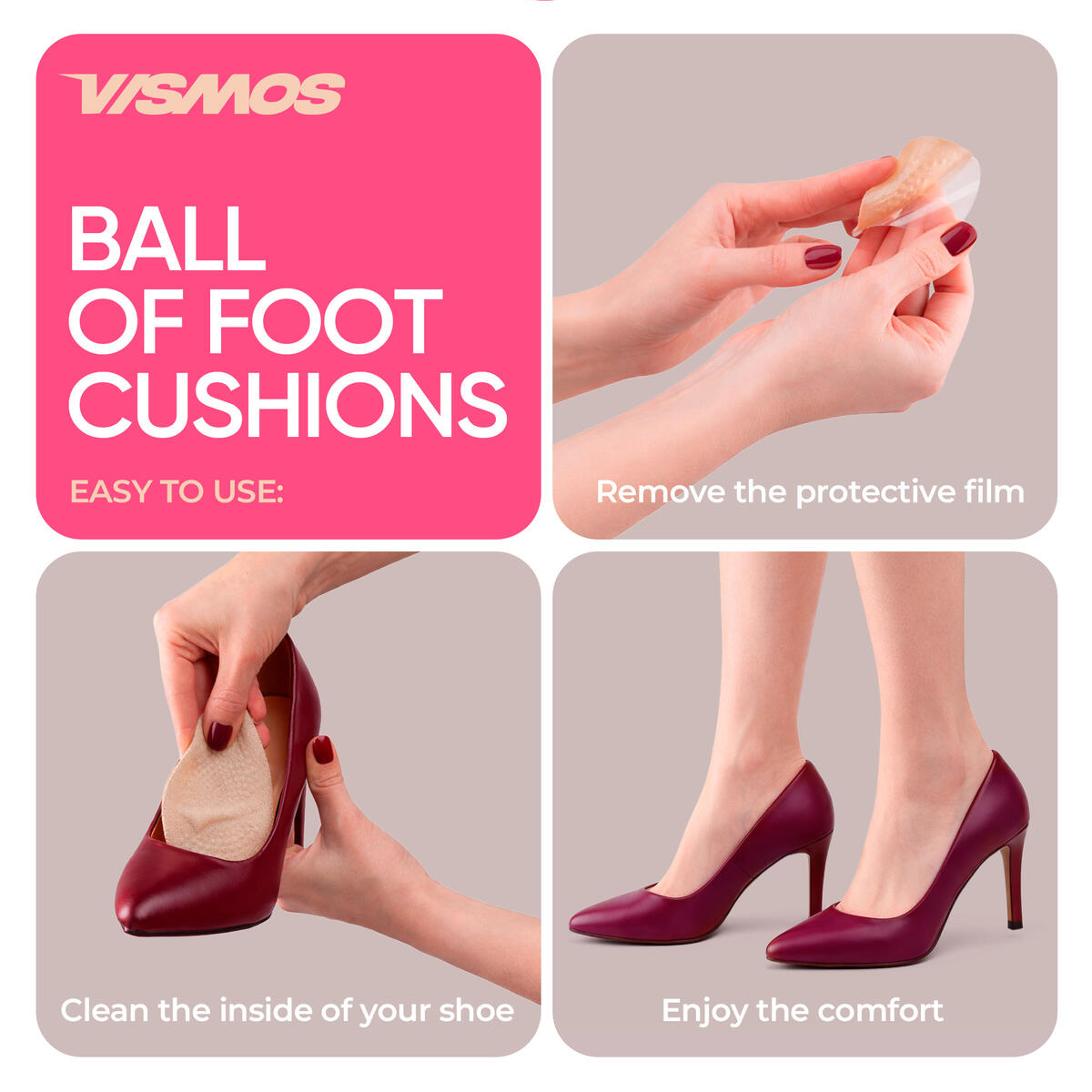 Ball Of Foot Cushions For Women 4 Cash Back - RebateKey