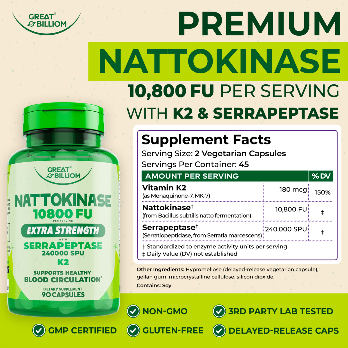 Nattokinase 10800 Fu Cashback Rebate - RebateKey