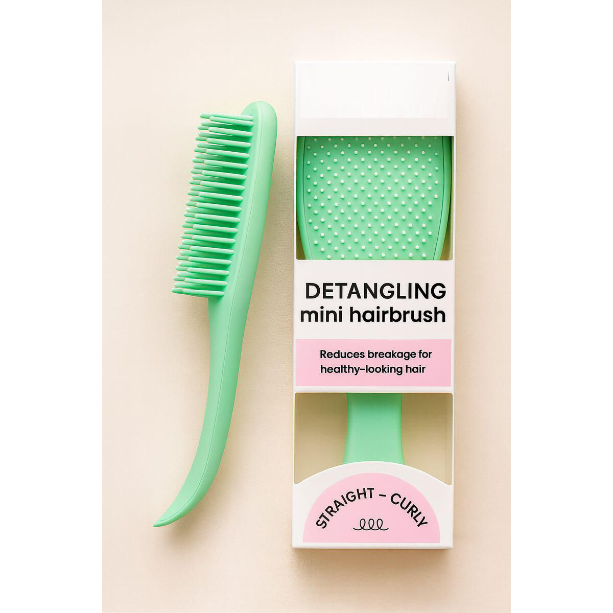 Gentle Detangling Hairbrush &mdash; Smooth, Pain-Free Knot Removal-ZZ-11-24