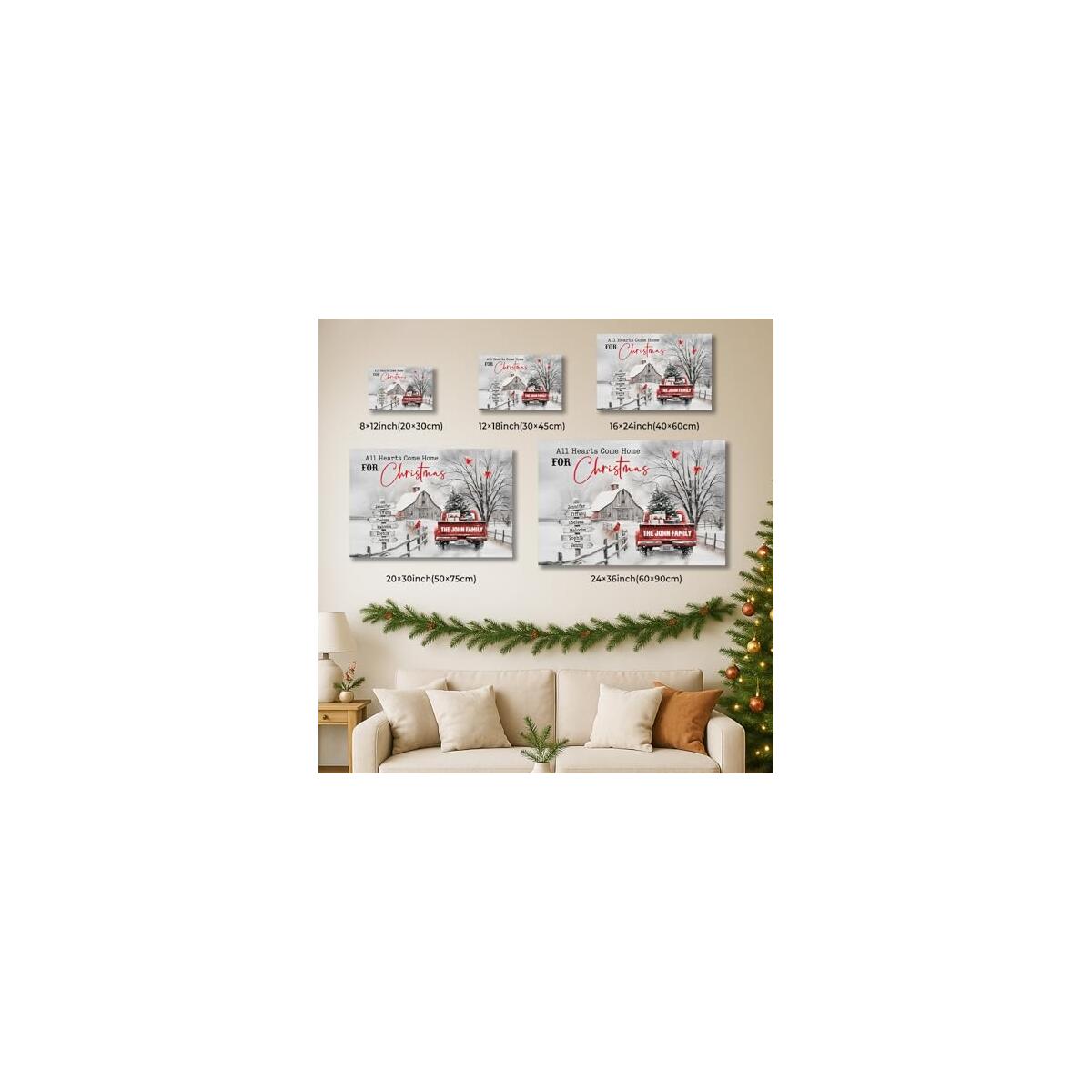 Personalized Christmas Canvas Cash Back - RebateKey