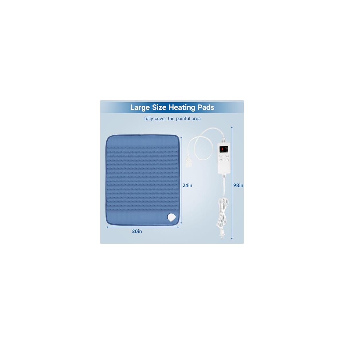 20x24 Large Heating Pad Cashback - RebateKey