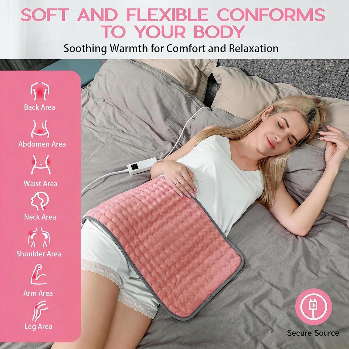 Pink Heating Pad Cashback Rebate - RebateKey