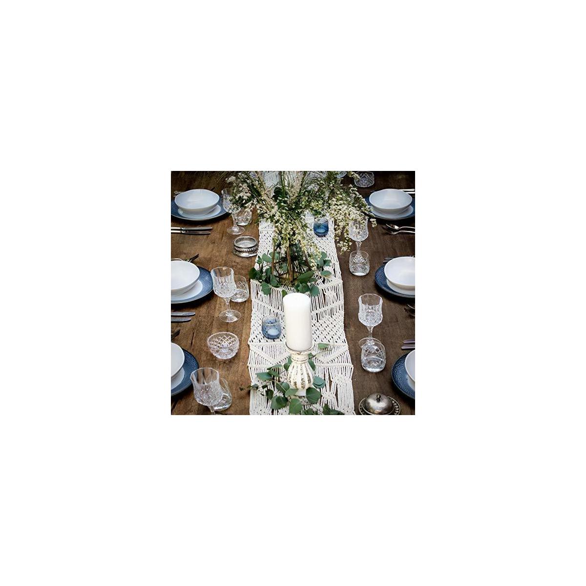 Macrame Table Runner3 Cash Back - RebateKey