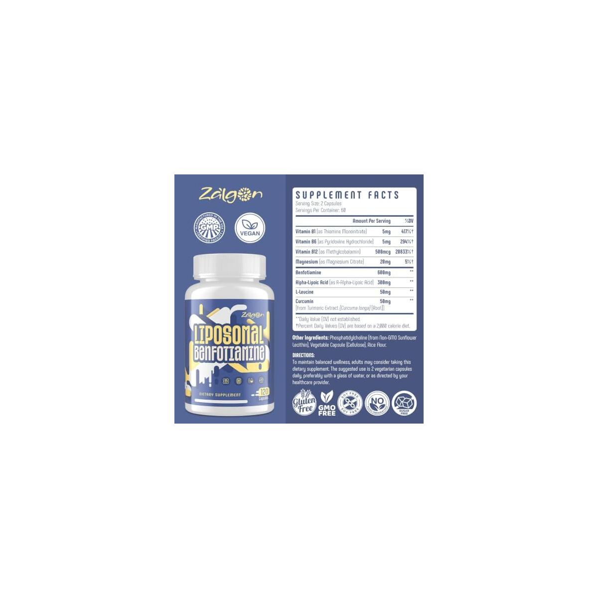 Benfotiamine 600mg Cashback Rebates - RebateKey
