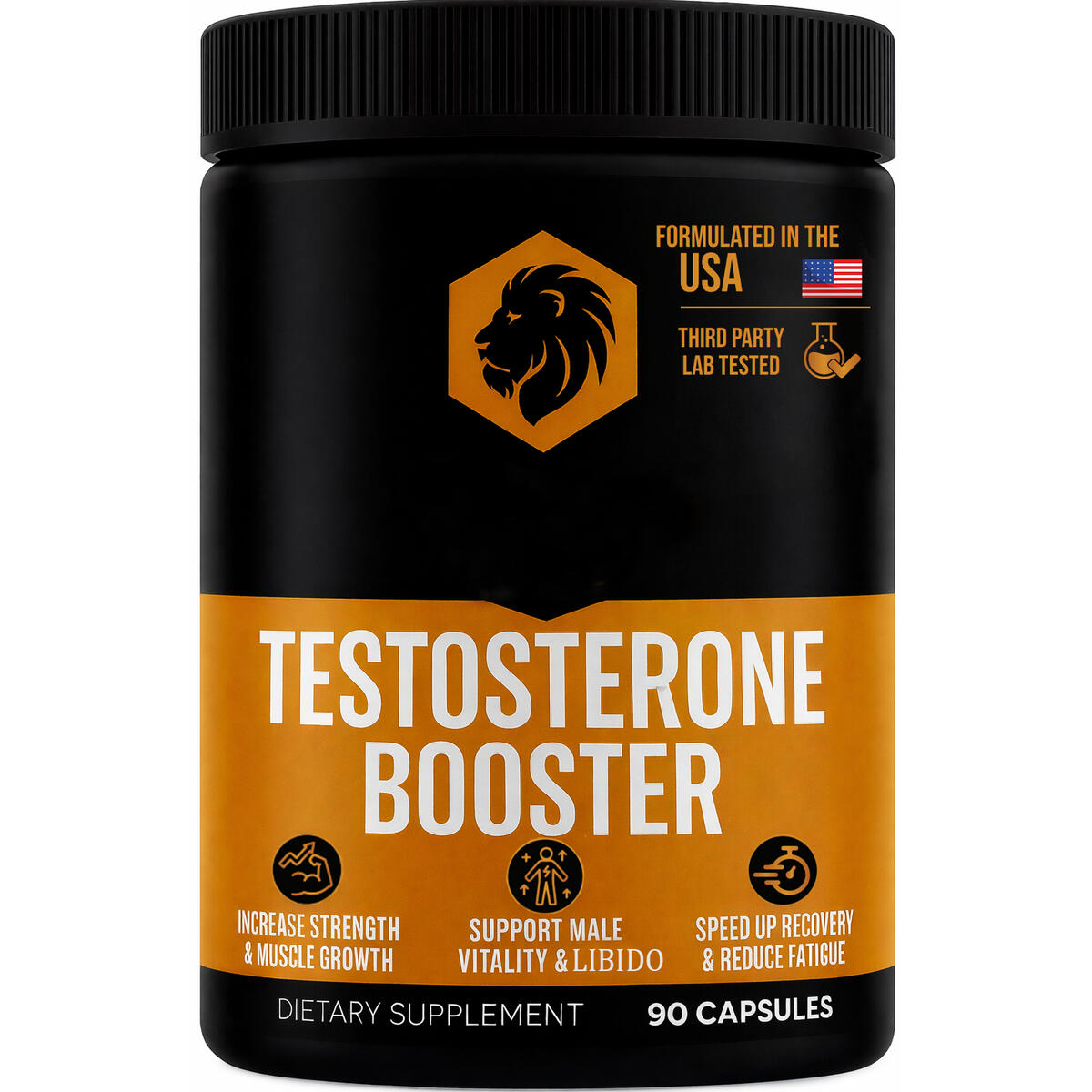 Testosterone Booster for Men, High Potency - Max Absorption