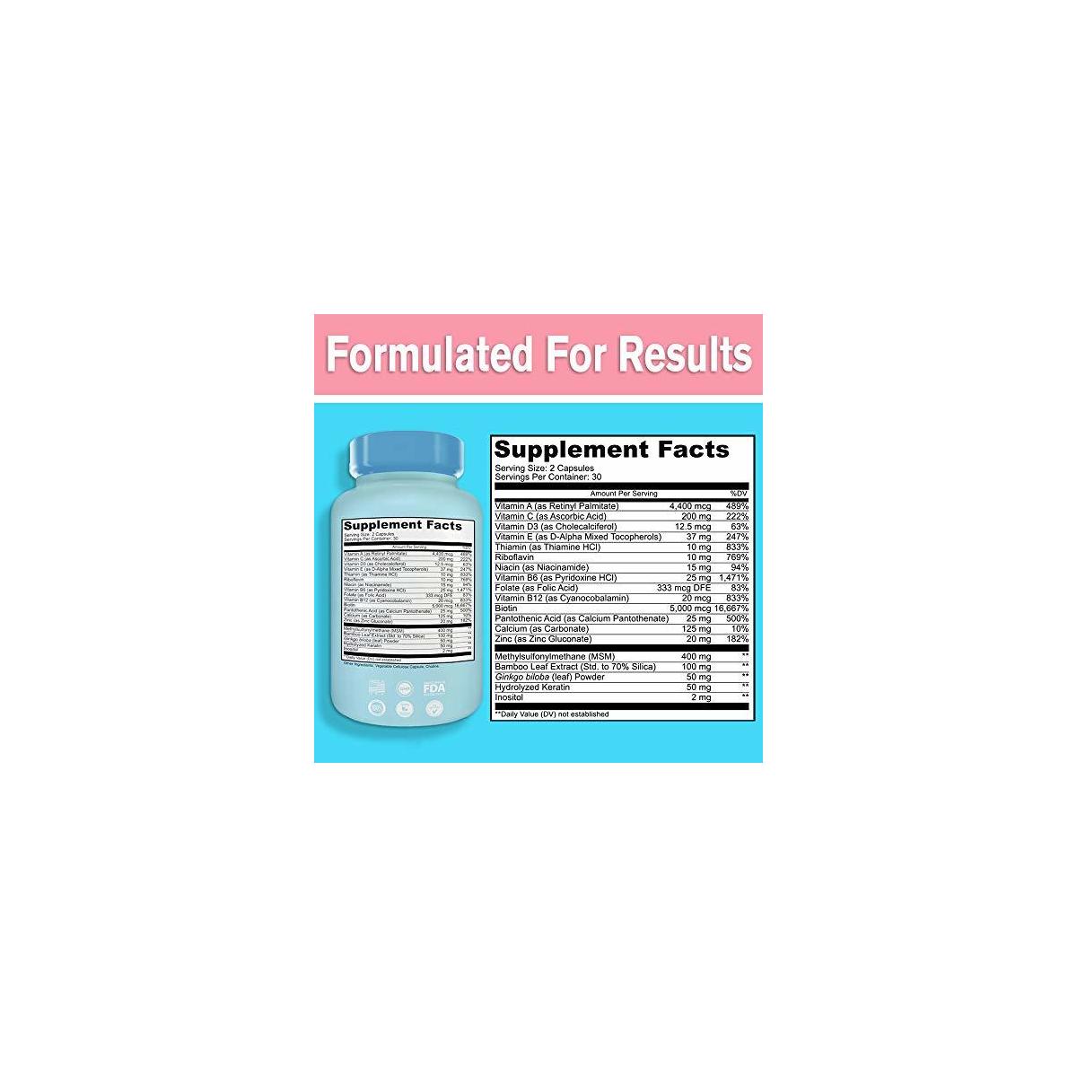 Biotin Capsules Cash Back - RebateKey