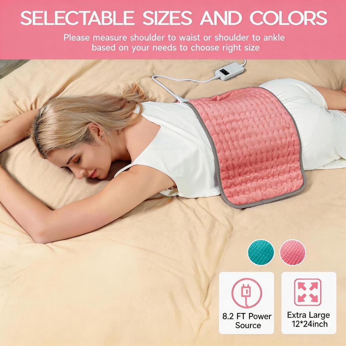 Pink Heating Pad Cashback Rebate - RebateKey