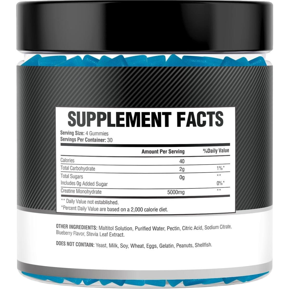 Creatine Monohydrate Gummies 12 Cashback Rebates - RebateKey
