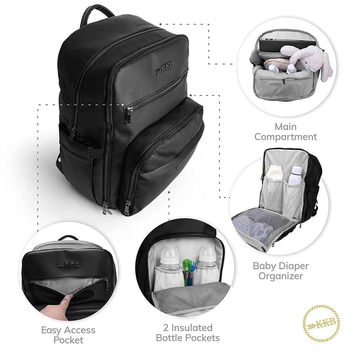 Leather Diaper Bag Backpack 4 Rebate - RebateKey